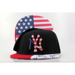 New York Yankees Black Snapback Hat QH 1 0701