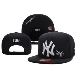 New York Yankees Black Snapback Hat XDF 0701