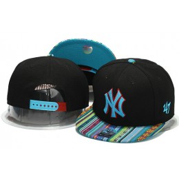 New York Yankees Black Snapback Hat YS 0701