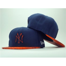 New York Yankees Navy Snapback Hat ZY 1 0701