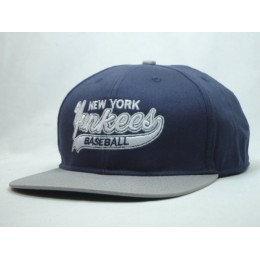 New York Yankees Blue Snapback Hat SF