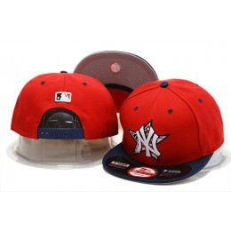 New York Yankees Red Snapback Hat YS 0721