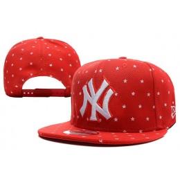 New York Yankees Red Snapback Hat XDF1 0512