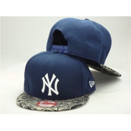 New York Yankees Blue Snapback Hat ZY