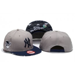 New York Yankees Grey Snapback Hat YS