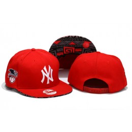 New York Yankees Red Snapback Hat YS 1