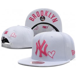 New York Yankees White Snapback Hat SD 0613