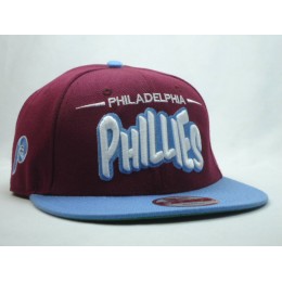 Philadelphia Phillies Red Snapback Hat SF