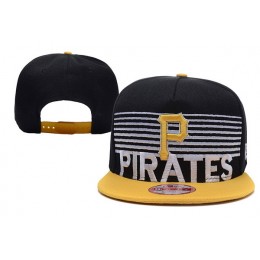 Pittsburgh Pirates Snapback Black Hat XDF 0620
