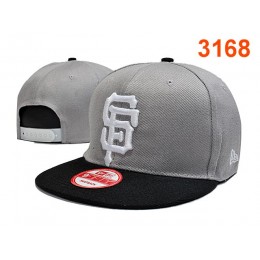 San Francisco Giants Grey Snapback Hat PT 0701