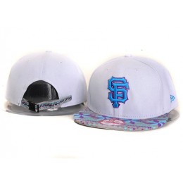 San Francisco Giants New Type Snapback Hat YS9T05
