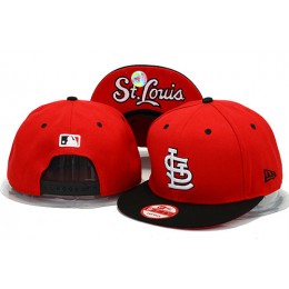 St.Louis Cardinals Red Snapback Hat YS 0606