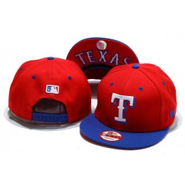 Texas Rangers Red Snapback Hat YS 0528