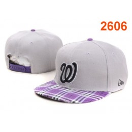 Washington Nationals MLB Snapback Hat PT138