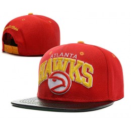 Atlanta Hawks Red Snapback Hat SD