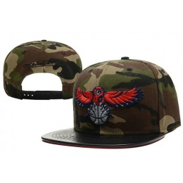 Atlanta Hawks Camo Snapback Hat XDF 0526
