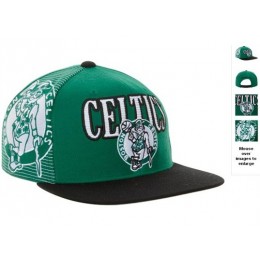 Boston Celtics NBA Snapback Hat 60D07
