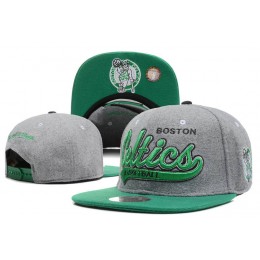 Boston Celtics Grey Snapback Hat DF 0512