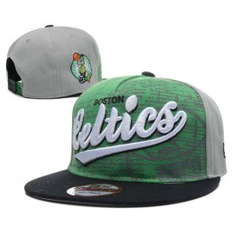 Boston Celtics Grey Snapback Hat DF1 0512