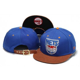 Brooklyn Nets Blue Snapback Hat YS