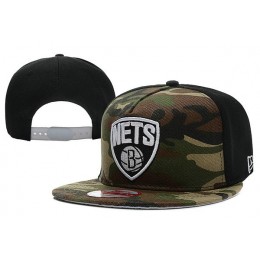 Brooklyn Nets Camo Snapback Hat XDF