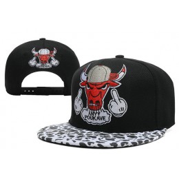 Crazy Bull Hand Snapback Black Hat XDF 7