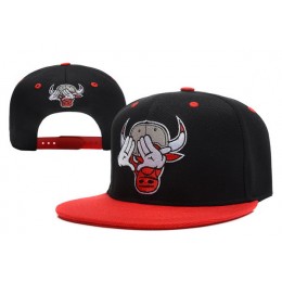 Crazy Bull Hand Snapback Black Hat XDF