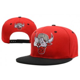 Crazy Bull Hand Snapback Red Hat XDF