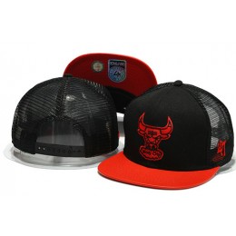 Chicago Bulls Mesh Snapback Hat YS 1 0701