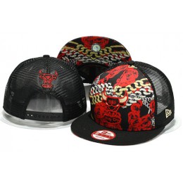 Chicago Bulls Mesh Snapback Hat YS 4 0701