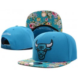 Chicago Bulls Blue Snapback Hat SD
