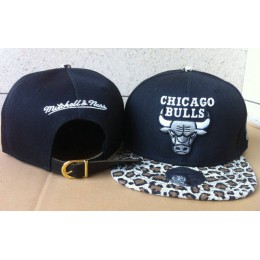 Chicago Bulls Navy Snapback Hat 60D 3 0721