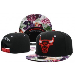 Chicago Bulls Snapback Hat DF 1 0721
