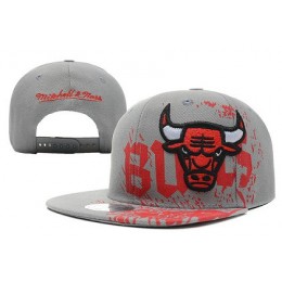 Chicago Bulls NBA Snapback Hat XDF-GREY