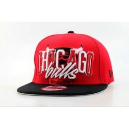 Chicago Bulls Snapback Hat Red QH n