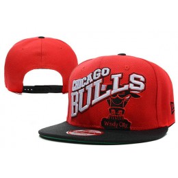 Chicago Bulls Snapback Hat XDF 4