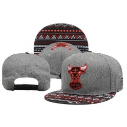 Chicago Bulls Snapback Hat 3 XDF 0526