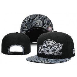 Cleveland Cavaliers Black Snapback Hat XDF 0526
