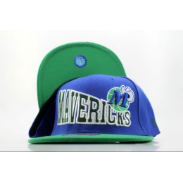 Dallas Mavericks Blue Snapback Hat QH