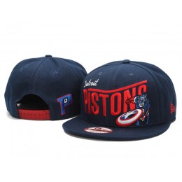 Detroit Pistons NBA Snapback Hat YS055