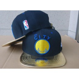 Golden State Warriors Navy Snapback Hat 60D 0721