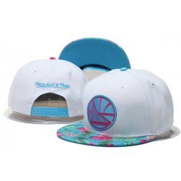 Golden State Warriors Snapback White Hat GS 0620