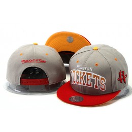 Houston Rockets Grey Snapback Hat YS 0528