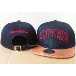 Los Angeles Clippers Navy Snapback Hat 60D 0721