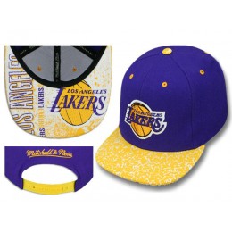 Los Angeles Lakers Snapback Hat LS