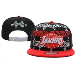 Los Angeles Lakers Snapback Hat XDF 4