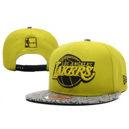 Los Angeles Lakers Snapback Hat XDF 0701