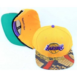 Los Angeles Lakers Snapback Hat JT 1 0613