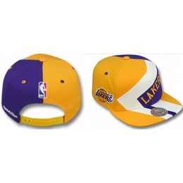 Los Angeles Lakers NBA Snapback Hat gf1