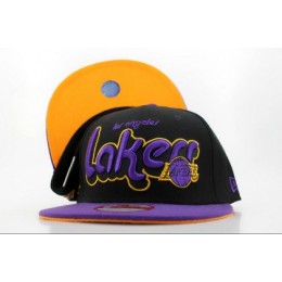 Los Angeles Lakers NBA Snapback Hat QH C